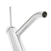 SAT Aurum Einhand-Waschtischbatterie 16,5 cm Edelstahl, Chrom