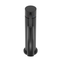 SAT Aurum Einhand-Waschtischbatterie 16,5 cm Edelstahl, Schw