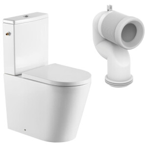 SAT FINE Stand-Kombi-WC-Set Abgang senkrecht...