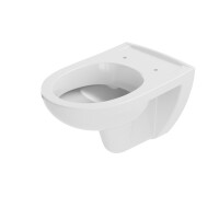 VIGOUR clivia Wand-WC tiefspüler mit Spülrand, waagerechter Abgang, weiß