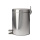 VIGOUR derby plus Abfalleimer mit Tretfunktion 5 Liter 20,5 x 28,5 cm Edelstahl