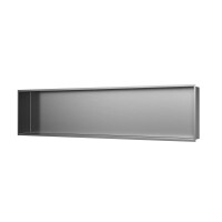 SAT Aurum Duschnische Edelstahl 304 Montage ohne Bohren 121x28 cm, verschiedene Farben