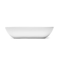 SAT Brevis hängendes Keramik-Waschbecken 50x38,5 cm mit Hahnloch, glänzend weiß