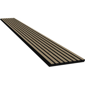 SAT Akustikpaneel 32 x 260 cm MDF-Lamellen Schallschutz...