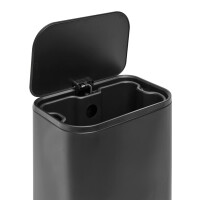 SAT Treteimer Metall 12 Liter Soft-Close herausnehmbarer Ein