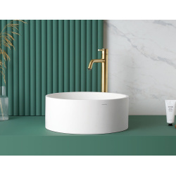 SANYCCES Lucena Aufsatzwaschbecken rund Ø 40 cm...