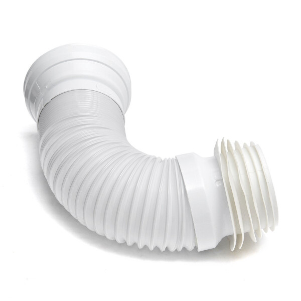 SAT Brevis Stand-Kombi-WC-Set spülrandlos mit erhöhter Sitzfläche 48 cm WC-Sitz SoftClose inkl. flexiblem Anschlussrohr