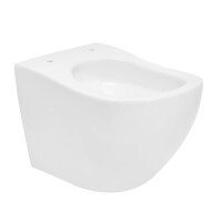 SAT Ergo Ergonomisches Wand-WC 36x52 cm mit SoftClose-Sitz, Wirbelspülung, weiß