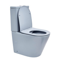 SAT Infinitio Stand-Kombi-WC spülrandlos inkl. WC-Sitz 