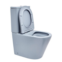 SAT Infinitio Stand-Kombi-WC spülrandlos inkl. WC-Sitz 