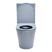SAT Infinitio Stand-Kombi-WC spülrandlos inkl. WC-Sitz 