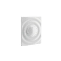 GROHE Rapid SL Vorwandelement Urinal-Set + ROCA NEXO Urinal mit SoftClose-Deckel, Betätigungsplatte, Wandwinkel & Urinalsieb, Weiß