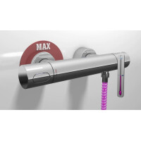 GROHE Grohtherm 2000 Thermostat-Badewannenarmatur mit Ablage, chrom