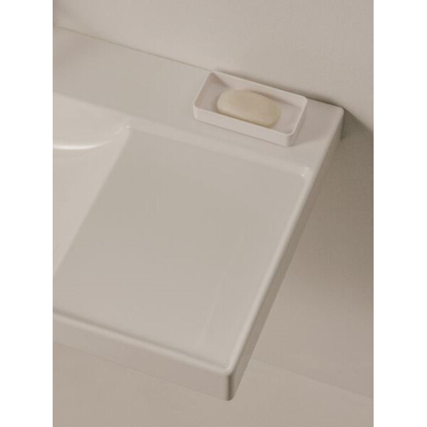 ROCA Ona Badezimmerunterschrank mit Keramikwaschbecken 80 x 64,5 x 46 cm, Sand matt