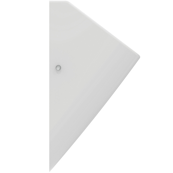 VIGOUR DERBY V3 Urinal CeramicPlus Beschichtung spülrandlos mit SoftClose Deckel Zulauf hinten, weiß