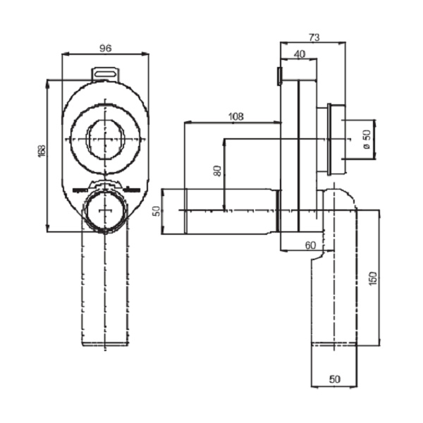 VILLEROY & BOCH Subway Urinal mit SoftClose Deckel & GROHE Wandeinbauspüler mit Betätigungsplatte