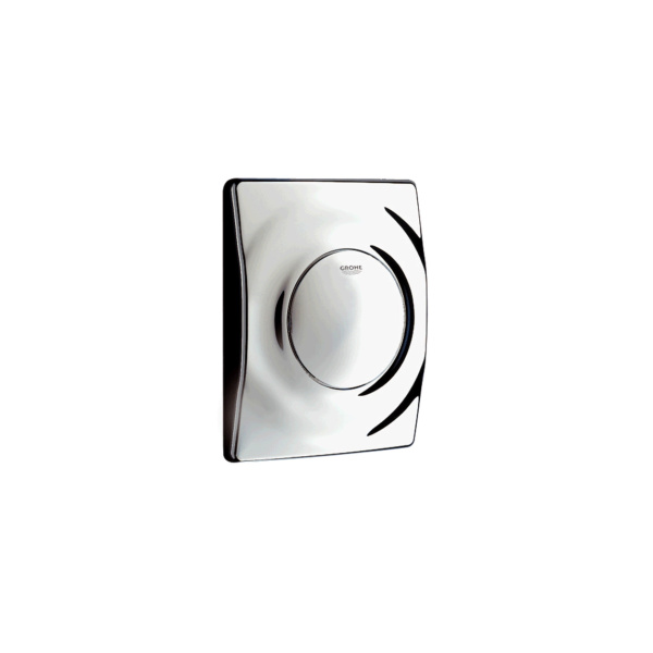 VILLEROY & BOCH Subway Urinal mit SoftClose Deckel & GROHE Wandeinbauspüler mit Betätigungsplatte