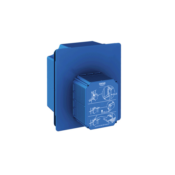 VILLEROY & BOCH Subway Urinal mit SoftClose Deckel & GROHE Wandeinbauspüler mit Betätigungsplatte