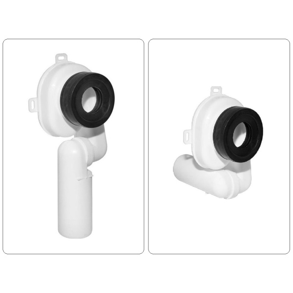 VILLEROY & BOCH Subway Urinal mit SoftClose Deckel & GROHE Wandeinbauspüler mit Betätigungsplatte