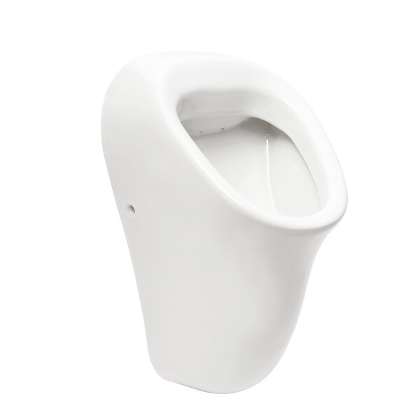 VitrA Urinal Zulauf von hinten Abgang variabel Pissoir mit Montageset, Urinalsieb und Siphon