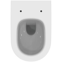 VIGOUR DERBY V3 Wand-WC mit Spülrand offene Befestigung PflegetectPlus Beschichtung, weiß