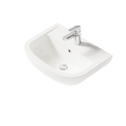 VIGOUR one V1 Handwaschbecken 50 x 39cm mit Hahnloch und...