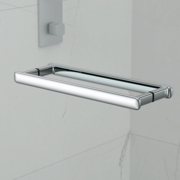 SAT TGD NEW Duschkabine 90x90 cm mit Drehtür Easy-Clean-Beschichtung, chrom