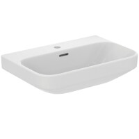 VIGOUR DERBY V3 Waschtisch kompackt 60 x 40 cm mit PflegetectPLUS Beschichtung, weiß