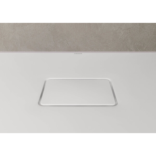 VIGOUR V3 Stahl Rechteckige Duschwanne 120 x 90 x 3,2 cm mit Ablaufdeckel, weiß