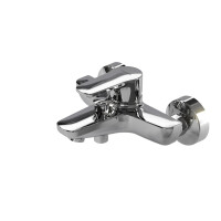 VIGOUR derby V3 Einhand-Aufputz-Badebatterie ohne Brausegarnitur, verchromt