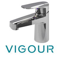 VIGOUR one V1 Einhand-Waschtischbatterie ohne Ablaufgarnitur, verchromt