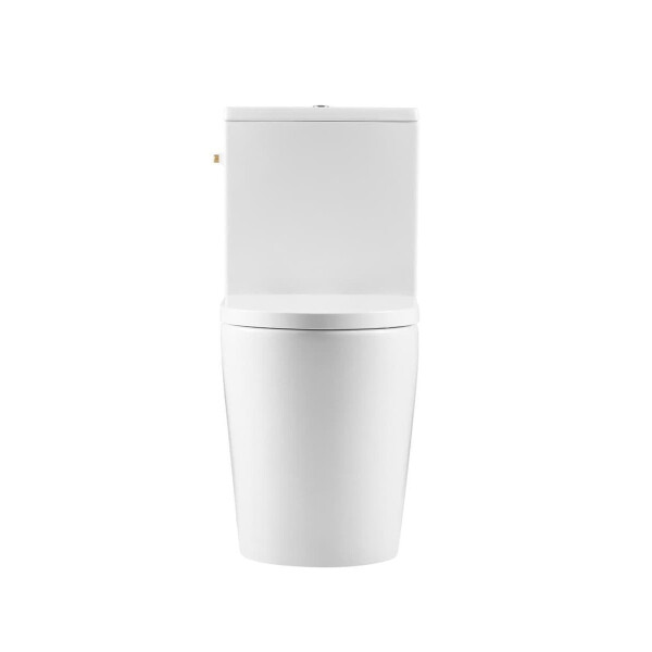 SAT Brevis Stand-Kombi-WC mit Tornado-Spülung Wasseranschluss links/rechts spülrandlos und Vario-Abgang, weiß