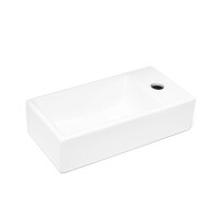 Swiss Aqua Technologies Brevis Handwaschbecken 40,5 cm x 20,5 cm, weiß