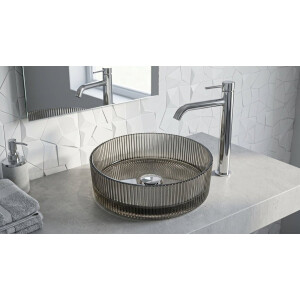 SAT PURITY Aufsatzwaschbecken Ø 36 cm aus...