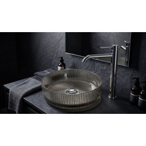 SAT PURITY Aufsatzwaschbecken Ø 36 cm aus...