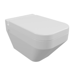 DIAGONAL Wand WC mit Hygiene Glasur und SoftClose...