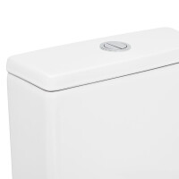 SAT Ergo WC-Kombination mit ergonomischer Sitzform und Wirbelspülung, weiß