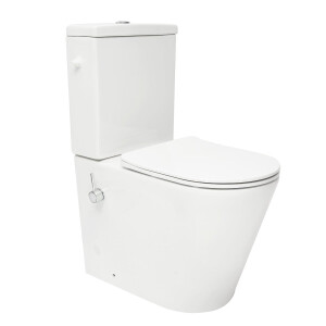 SAT Brevis Stand-Kombi-WC mit Bidetfunktion Warm- und...