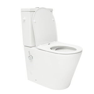 SAT Brevis Stand-Kombi-WC mit Bidetfunktion Warm- und...