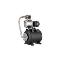 TRINNITY Profi-Hauswasserwerk Jet-Pumpe 600W Edelstahl 19l Drucktank