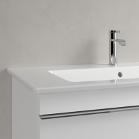 VILLEROY & BOCH VENTICELLO Möbelwaschtisch 100 x 50 cm mit Hahnloch und Überlauf, weiß