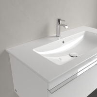 VILLEROY & BOCH VENTICELLO Möbelwaschtisch 100 x 50 cm mit Hahnloch und Überlauf, weiß