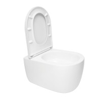 SAT Ergo XL-Toilette wandhängend 40x57 cm mit Wirbelsp&