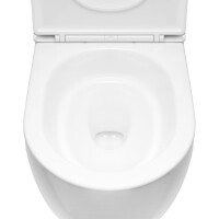 SAT Ergo XL-Toilette wandhängend 40x57 cm mit Wirbelsp&
