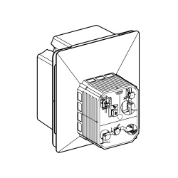 Grohe Unterputz Urinal-Druckspüler Rapido UMB DN15 ohne Abdeckplatte 6V