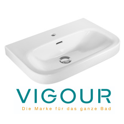 VIGOUR DERBY kompakt Waschtisch 60x40 cm, weiß