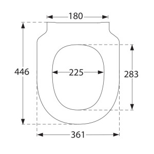 Villeroy & Boch Subway 3.0 WC-Sitz Duroplast ohne...