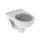 VIGOUR Clivia plus Wand-WC spülrandlos +5cm Behindertengerecht mit SoftClose WC-Sitz abnehmbar, weiß