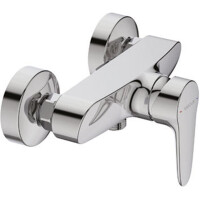 VIGOUR Clivia Einhand-Aufputz-Brausebatterie mit ECO-Funktion ohne Brausegarnitur, verchromt