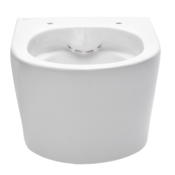 BB FINE Wand-WC kurz 48 cm mit SoftClose WC-Sitz und TakeOff Funktion, weiß